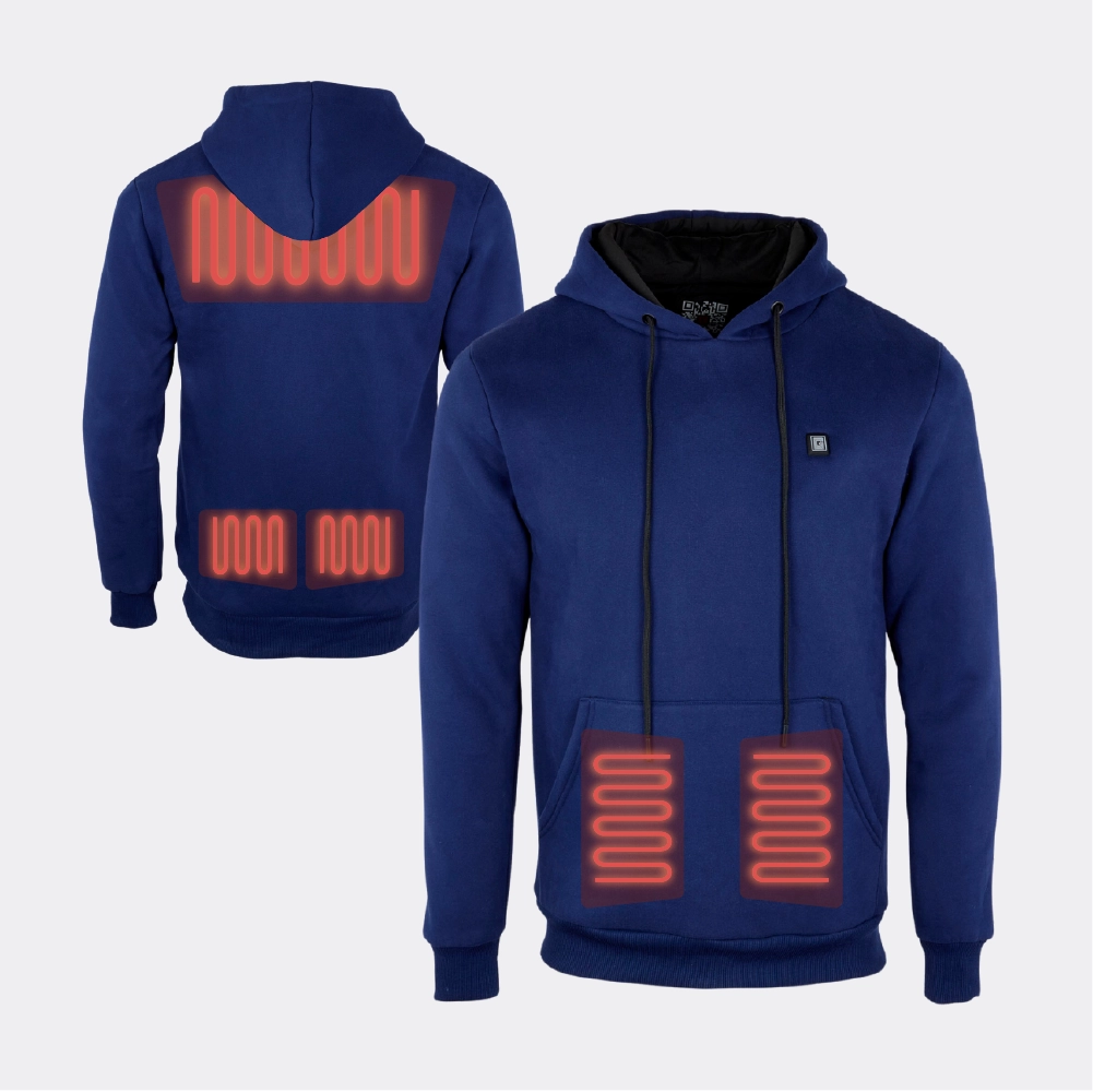 Hoodie chauffant G-heat zones de chauffe