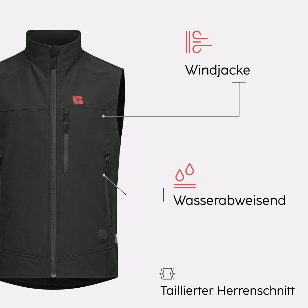 Gilet chauffant EVO atouts produit G-heat