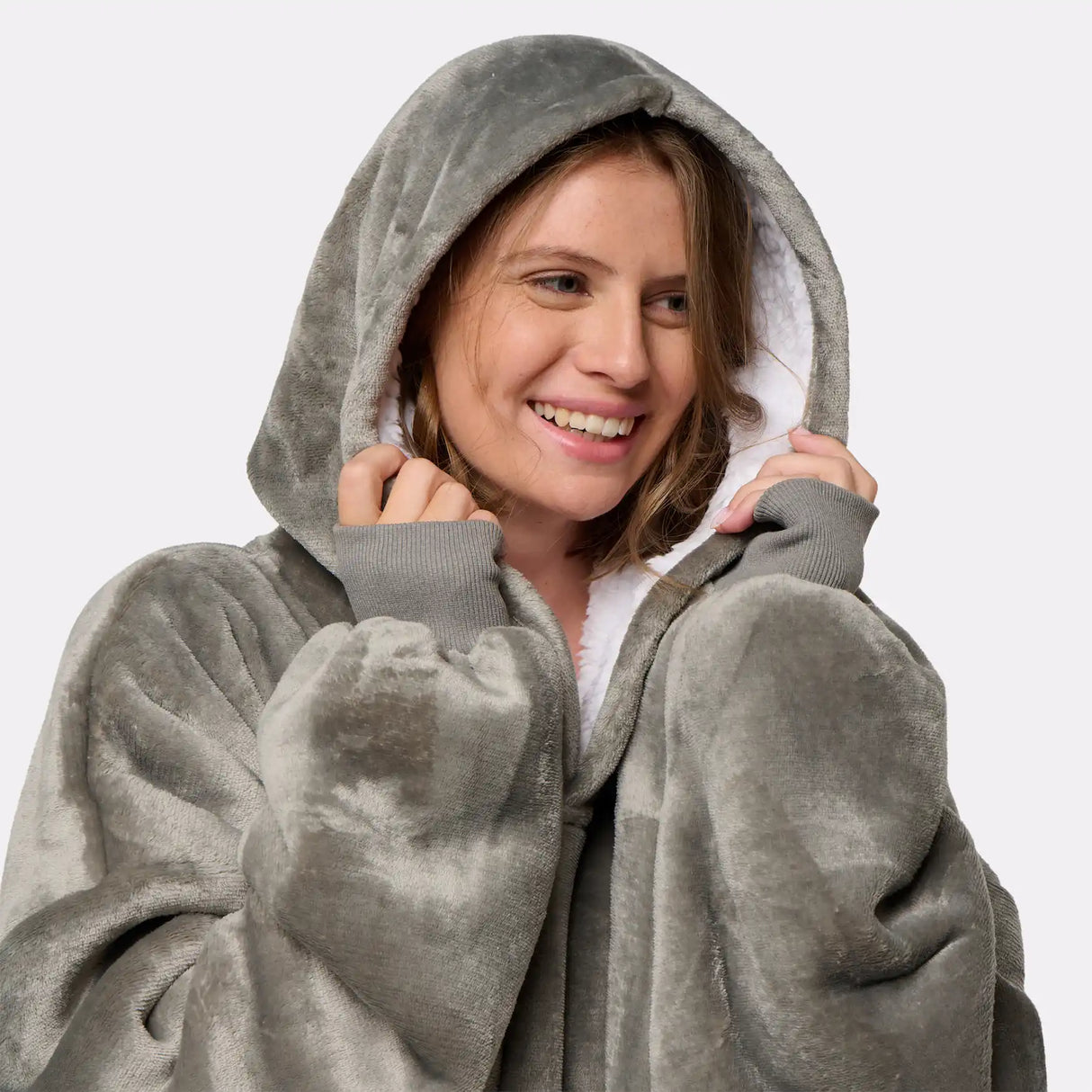 Pull plaid gris femme G-Heat