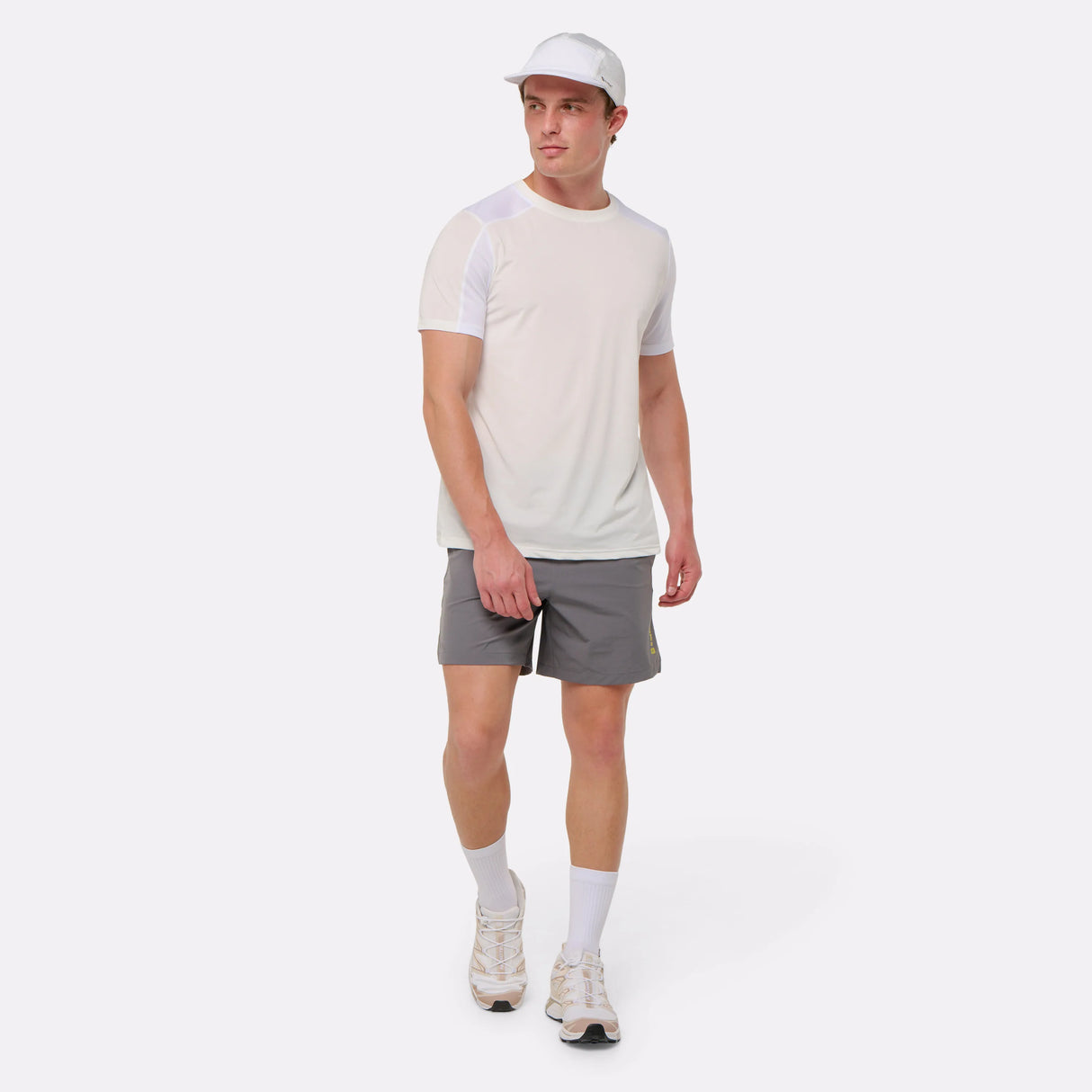 T-shirt sport rafraîchissant homme blanc