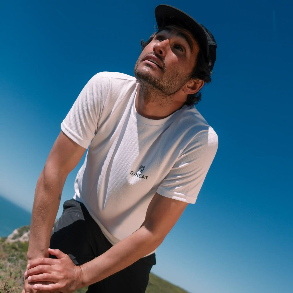t-shirt rafraichissant homme blanc