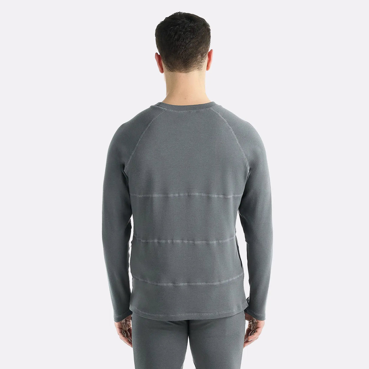 Sous vetement chauffant TOP COZY G-Heat gris de dos homme