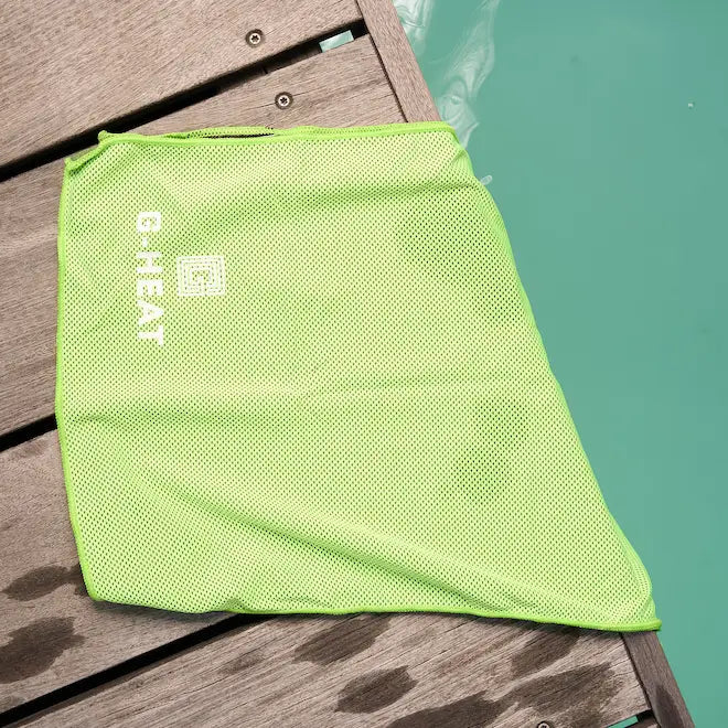 Serviette rafraîchissante verte G-Heat