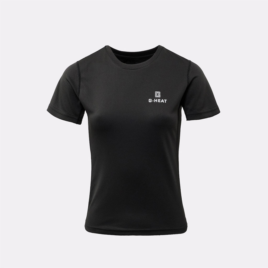 T-shirt rafraîchissant manches courtes et ajusté femme