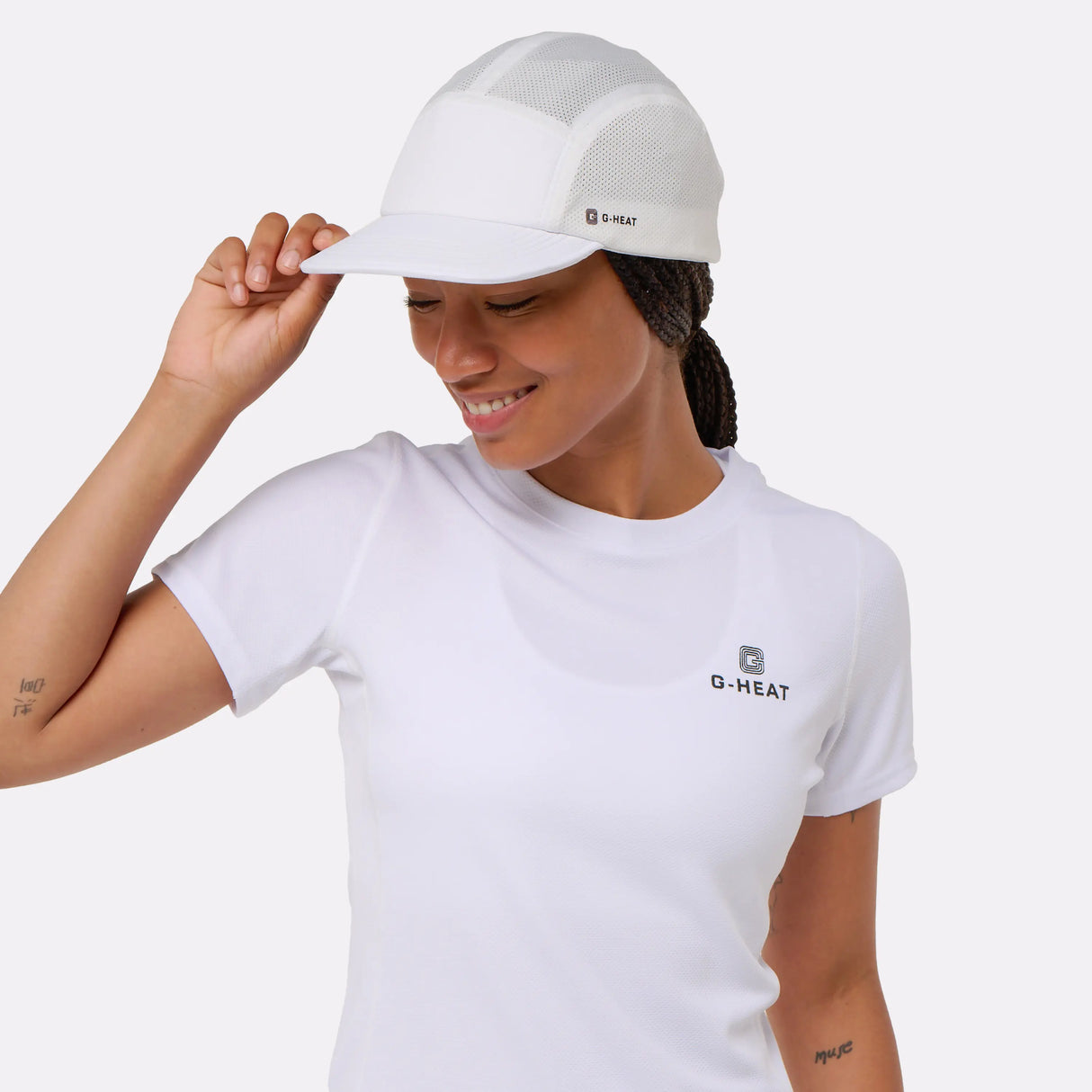 T-shirt rafraîchissant femme blanc G-Heat