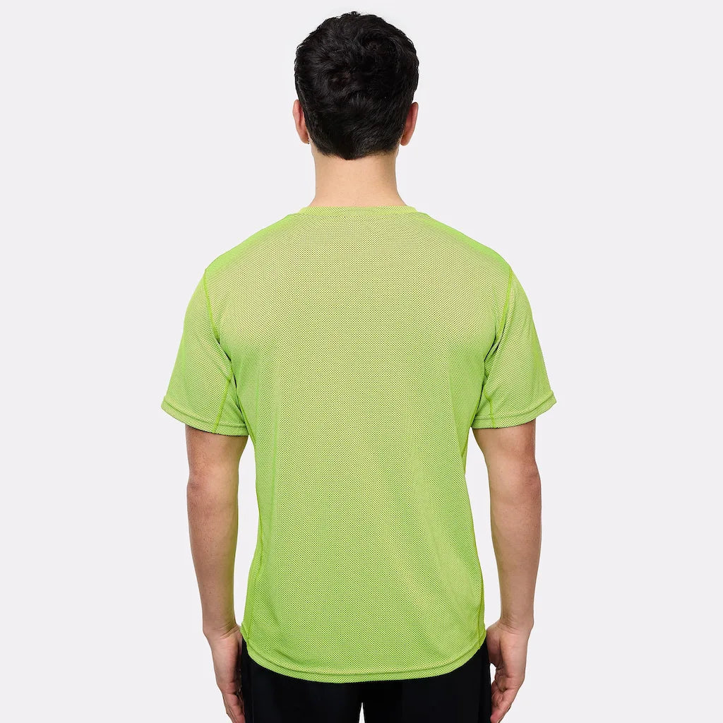 T-shirt rafraîchissant manches courtes homme vert