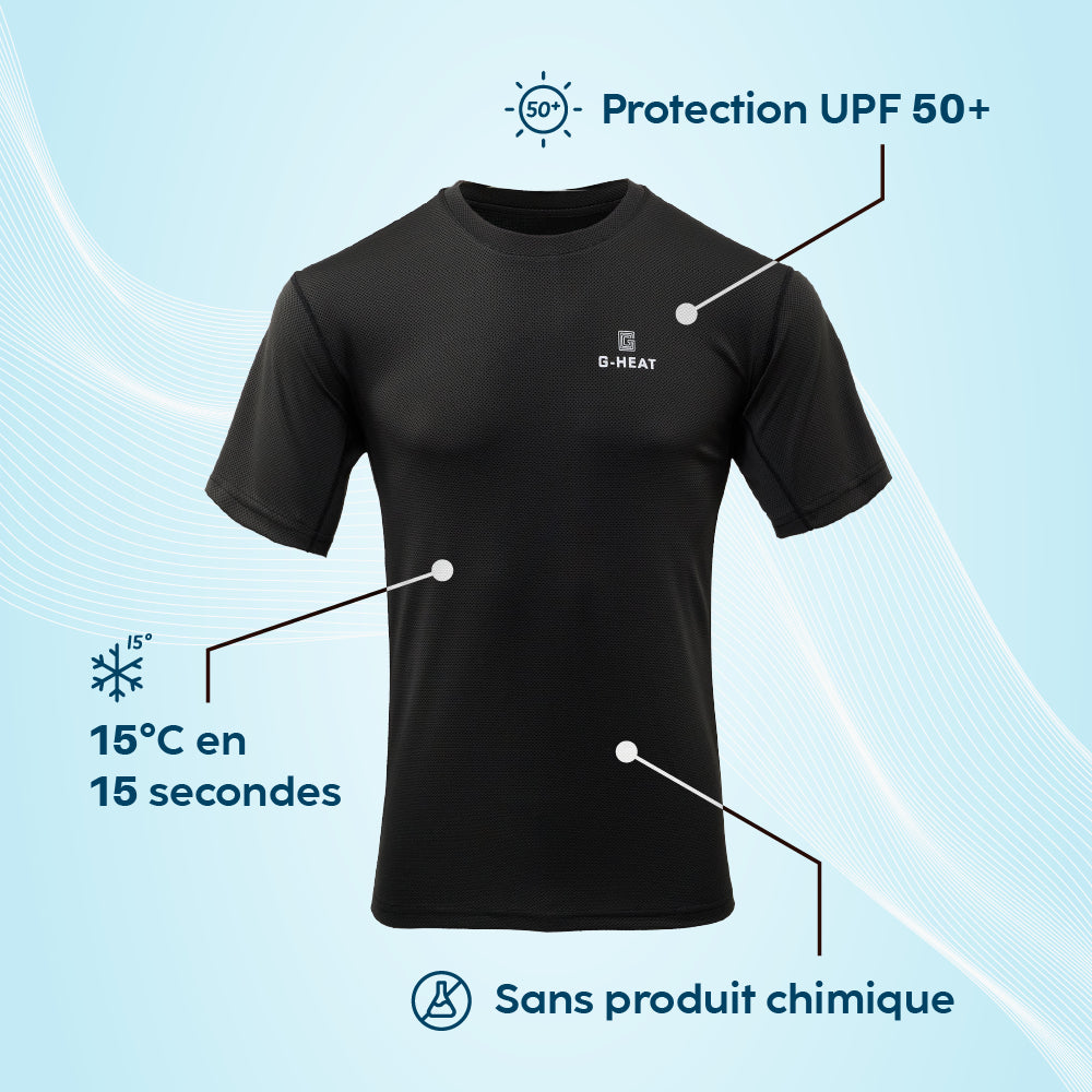Erfrischendes Anti-UV-T-Shirt