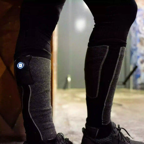 Chaussettes chauffantes confort G-Heat porté
