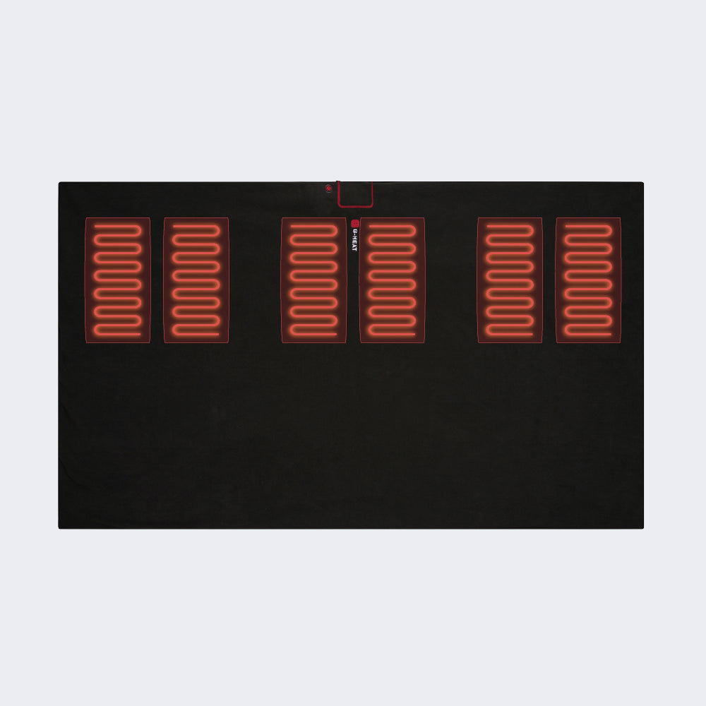 Zones de chauffe couverture chauffante