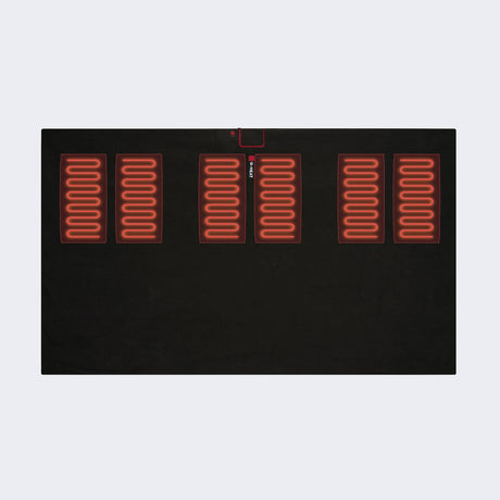 Zones de chauffe couverture chauffante