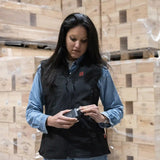 Doudoune sans manches femme porté