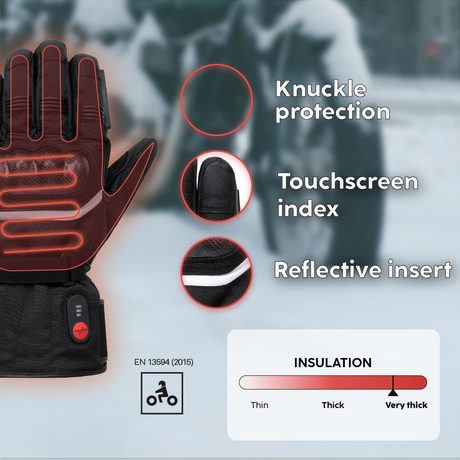 Atouts produits gants chauffants