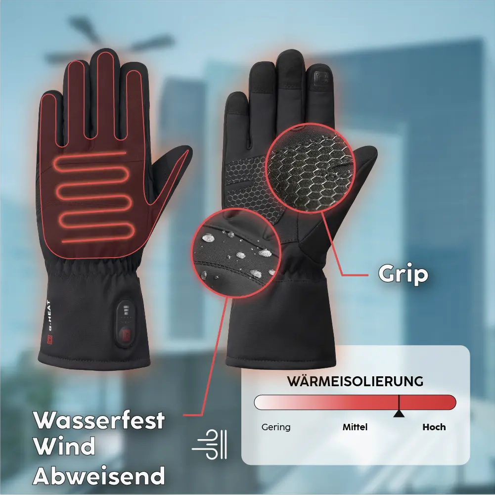 Atouts produit gants chauffants