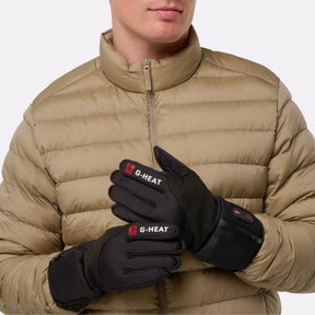 Gants chauffant Elite porté
