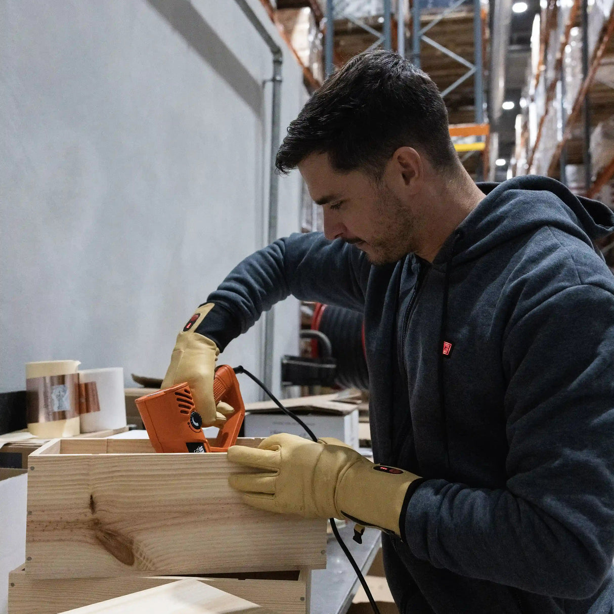 Gantdetravailchauffant