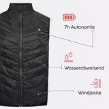 Veste chauffante sans manches atouts produit G-heat