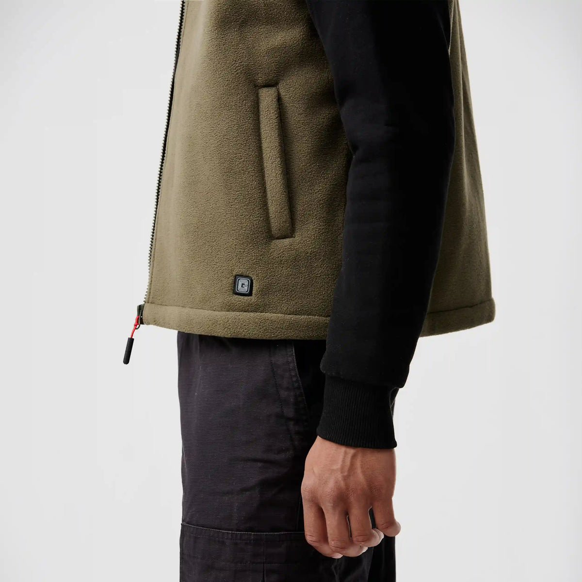 Ärmelloses, wärmendes Fleece