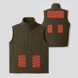 Polaire chauffante zones de chauffe G-heat
