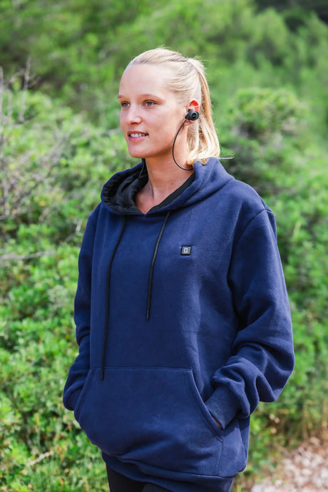 Pull chauffant navy g-heat