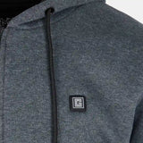 Hoodie chauffant gris mixte G-heat