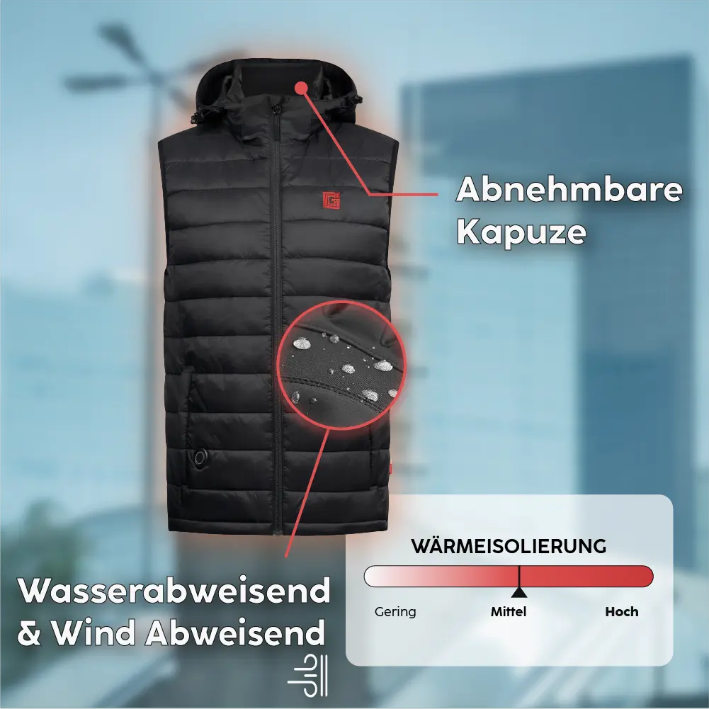 Atouts produit doudoune sans manches