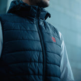 Doudoune sans manches chauffante