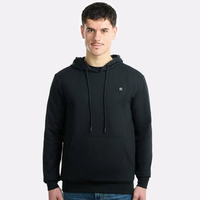 Hoodie ESSENTIAL chauffant G-Heat noir homme