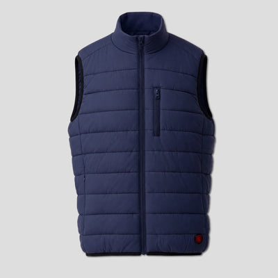 Gilet sans manches light homme chauffant avec batterie