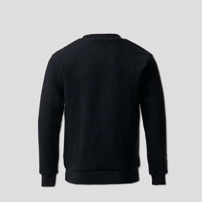 Sweat crew chauffant noir