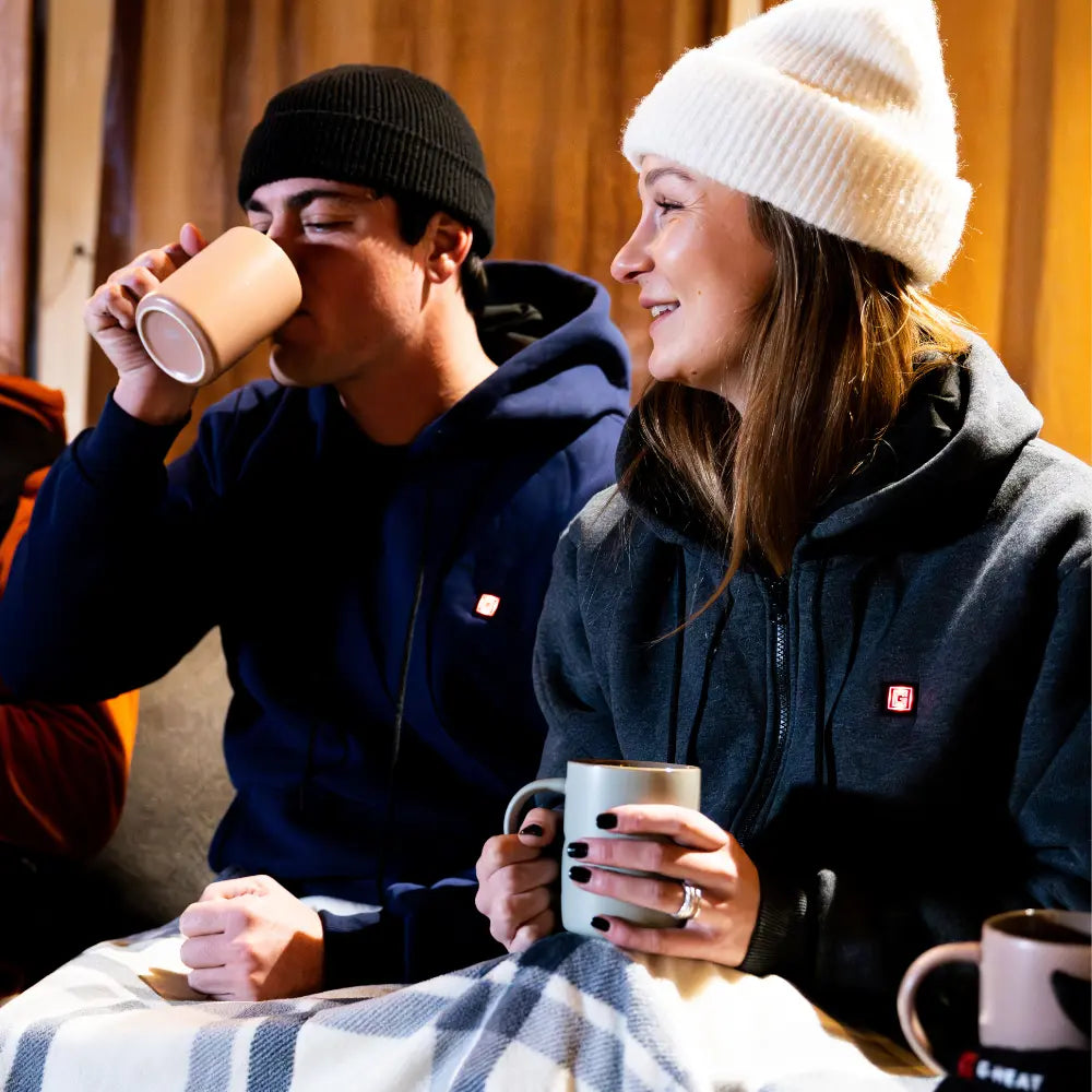 Hoodie chauffant porté G-heat