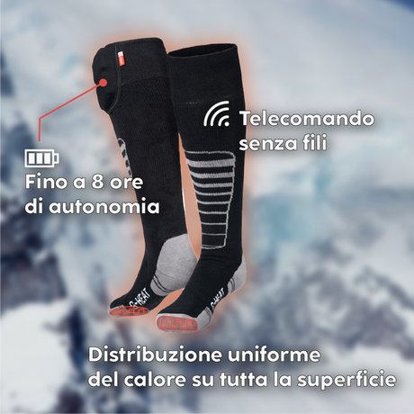 Chaussettes chauffantes
