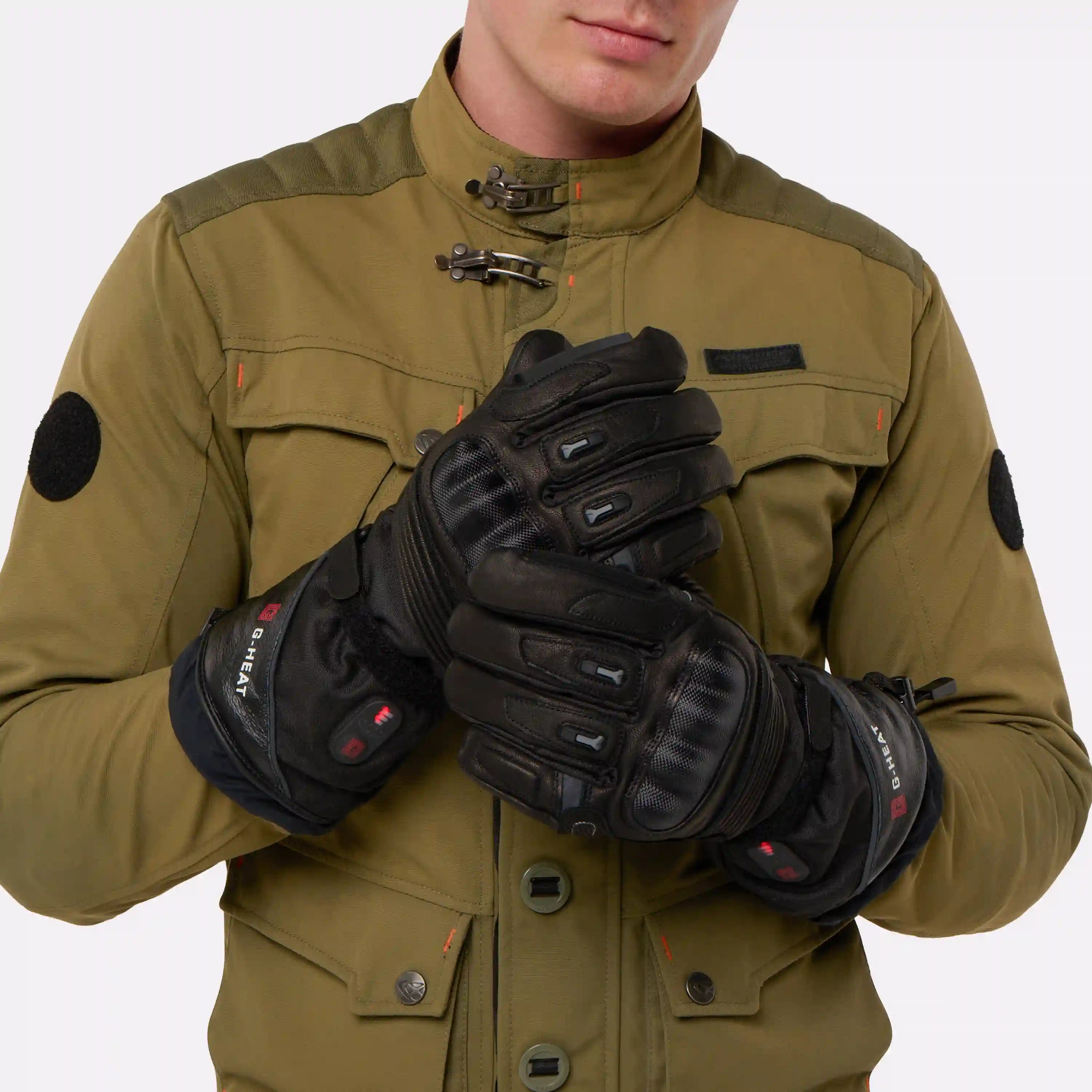 Beheizbare Motorradhandschuhe ALLROADS+