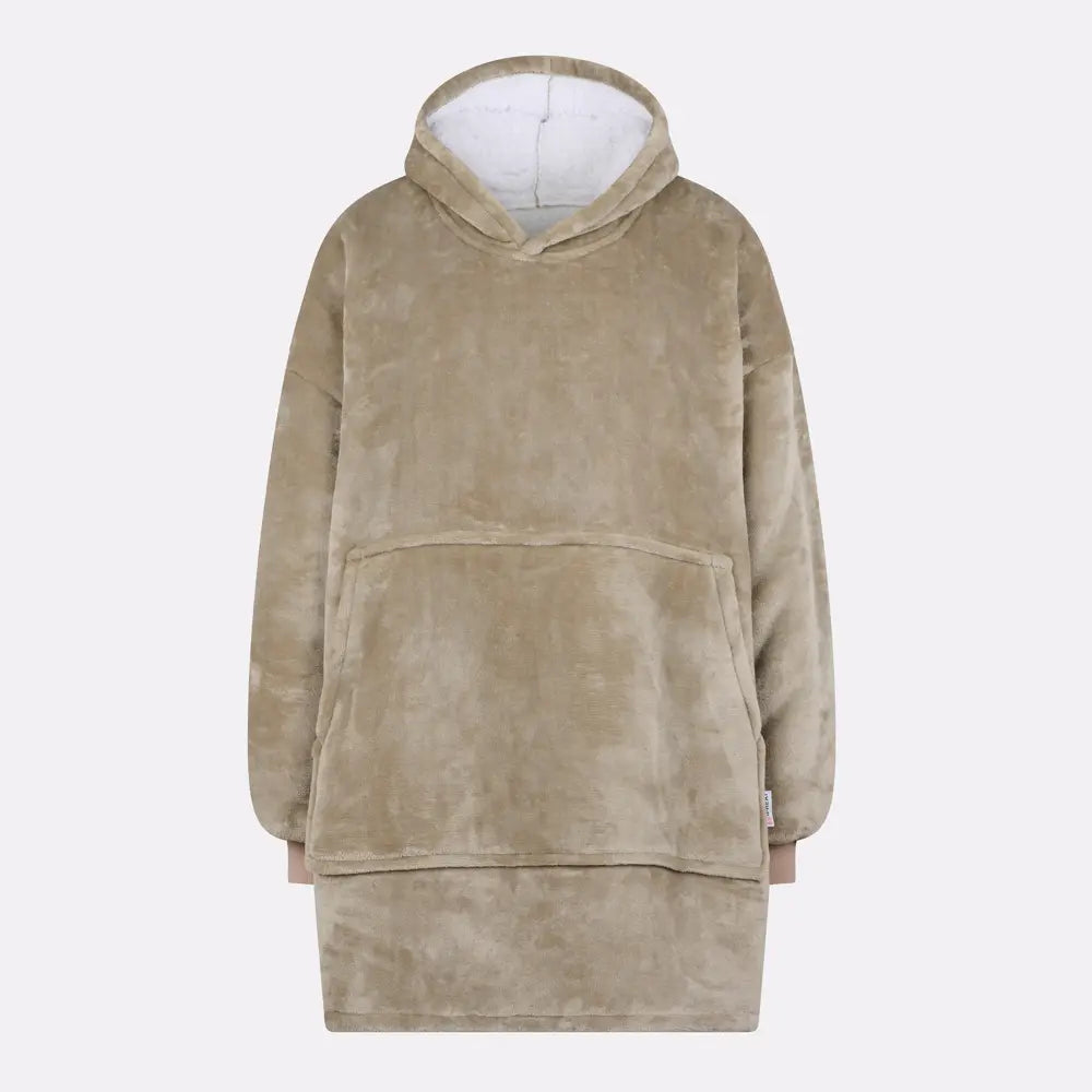 Pull plaid beige femme