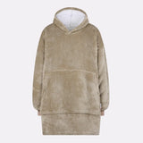 Pull plaid beige femme