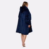 Pull plaid navy femme G-Heat