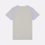 T-shirt sport rafraîchissant homme blanc de face