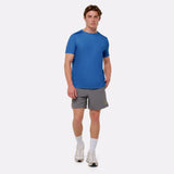 T-shirt sport rafraîchissant homme bleu