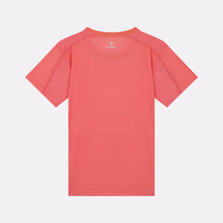 T-shirt sport rafraîchissant corail femme dos