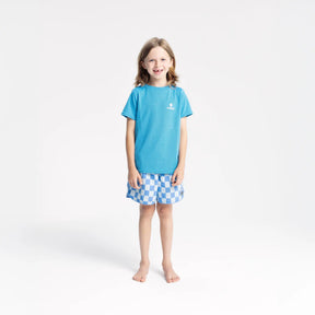 T-shirt rafraîchissant et anti UV enfant bleu