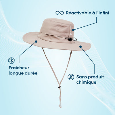 Chapeau rafraîchissant G heat atouts produit