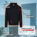 Atout produit sweat gris chauffant