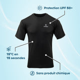Erfrischendes Anti-UV-T-Shirt