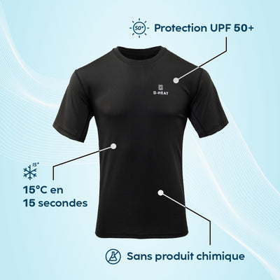 Erfrischendes Anti-UV-T-Shirt