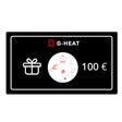 carte cadeau G-Heat 100 EUROS
